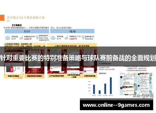 针对重要比赛的特别准备策略与球队赛前备战的全面规划