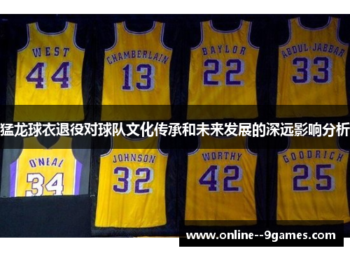 猛龙球衣退役对球队文化传承和未来发展的深远影响分析 猛龙球衣退役对球队文化传承和未来发展的深远影响分析