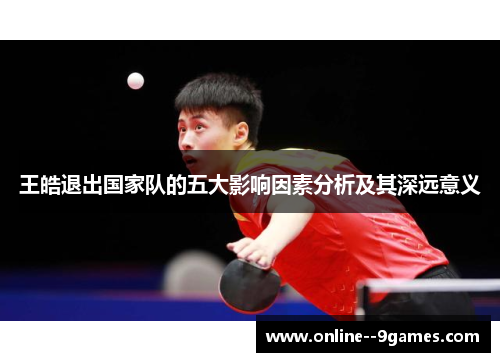 王皓退出国家队的五大影响因素分析及其深远意义